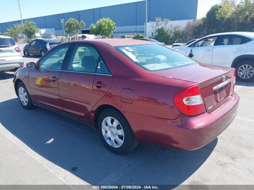 2004 Toyota Camry Le VIN: 4T1BE32K64U352181 Lot: 39838004