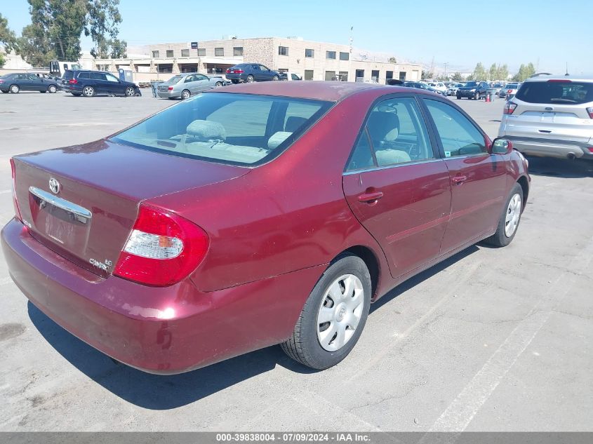 2004 Toyota Camry Le VIN: 4T1BE32K64U352181 Lot: 39838004