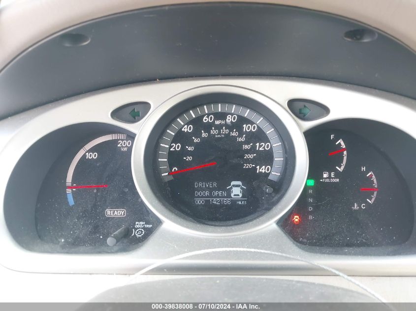 2006 Toyota Highlander Hybrid Limited V6 VIN: JTEEW21A760017227 Lot: 39838008