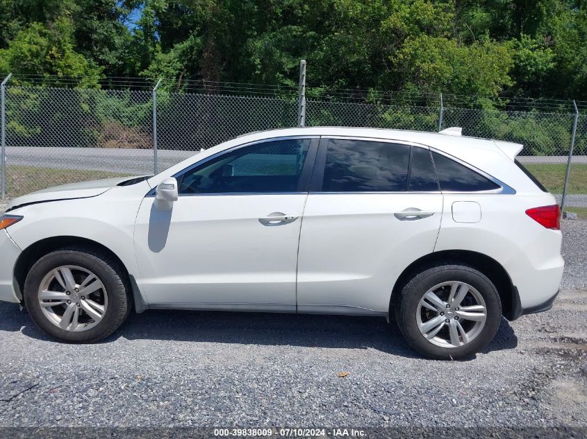 2015 Acura Rdx VIN: 5J8TB4H31FL009845 Lot: 39838009