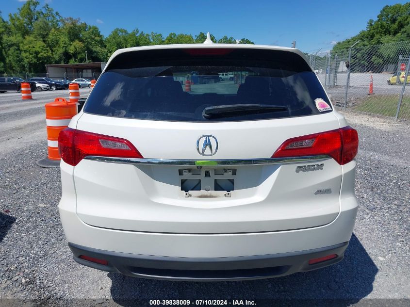 2015 Acura Rdx VIN: 5J8TB4H31FL009845 Lot: 39838009