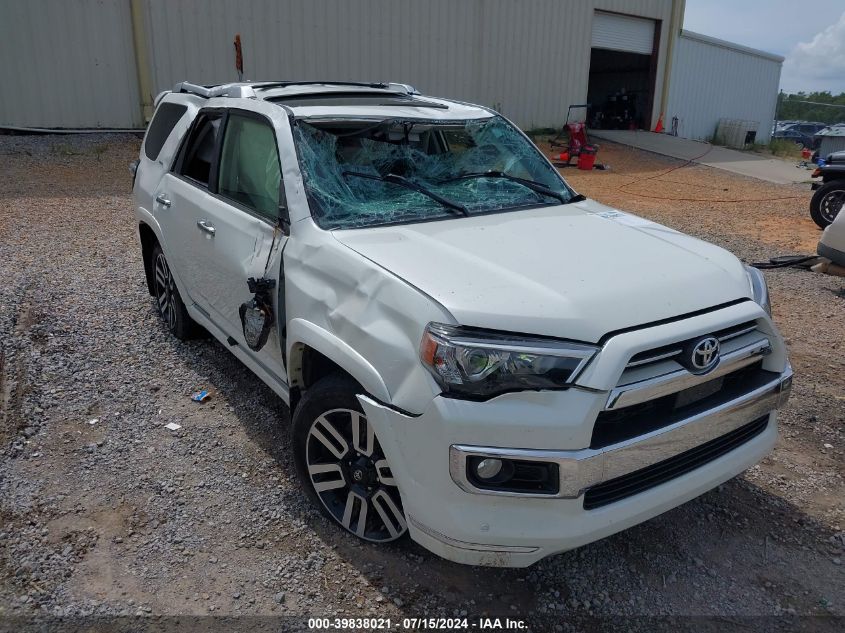 2020 Toyota 4Runner Limited VIN: JTEZU5JR6L5220199 Lot: 39838021