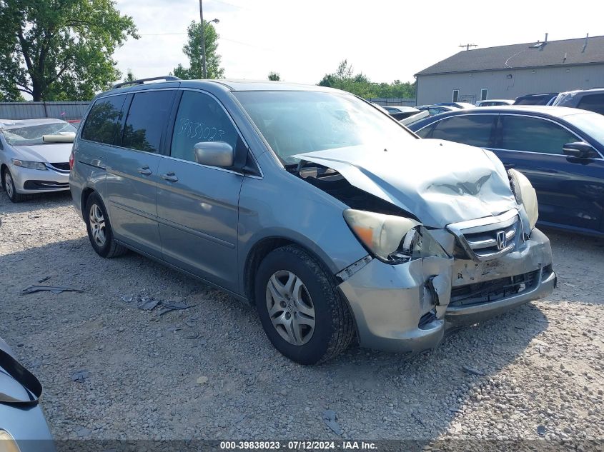 2006 Honda Odyssey Ex-L VIN: 5FNRL38716B031656 Lot: 39838023