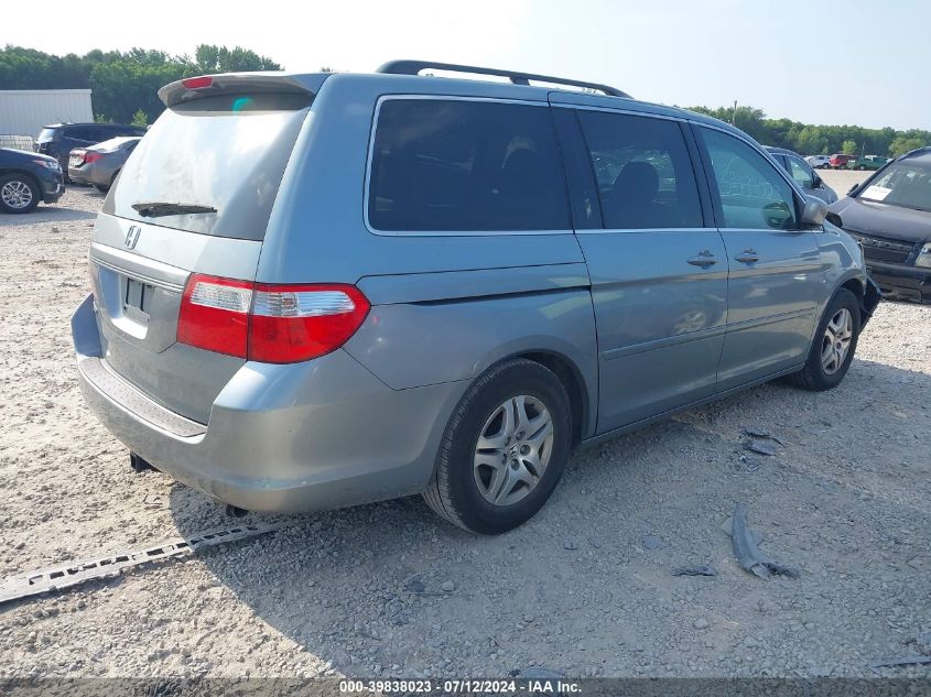 2006 Honda Odyssey Ex-L VIN: 5FNRL38716B031656 Lot: 39838023