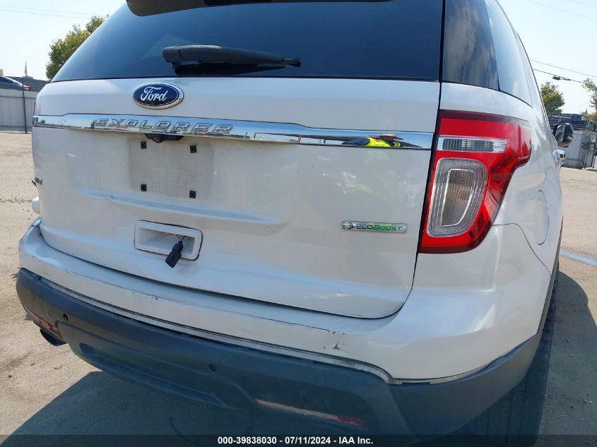 2012 Ford Explorer Xlt VIN: 1FMHK7D90CGA73603 Lot: 39838030