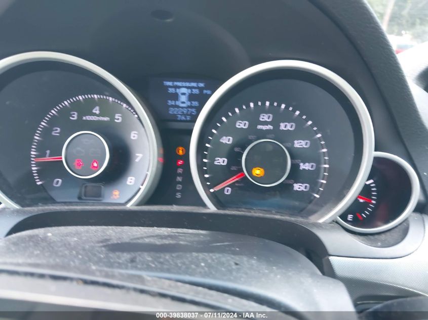 2011 Acura Tl 3.5 VIN: 19UUA8F52BA000306 Lot: 39838037