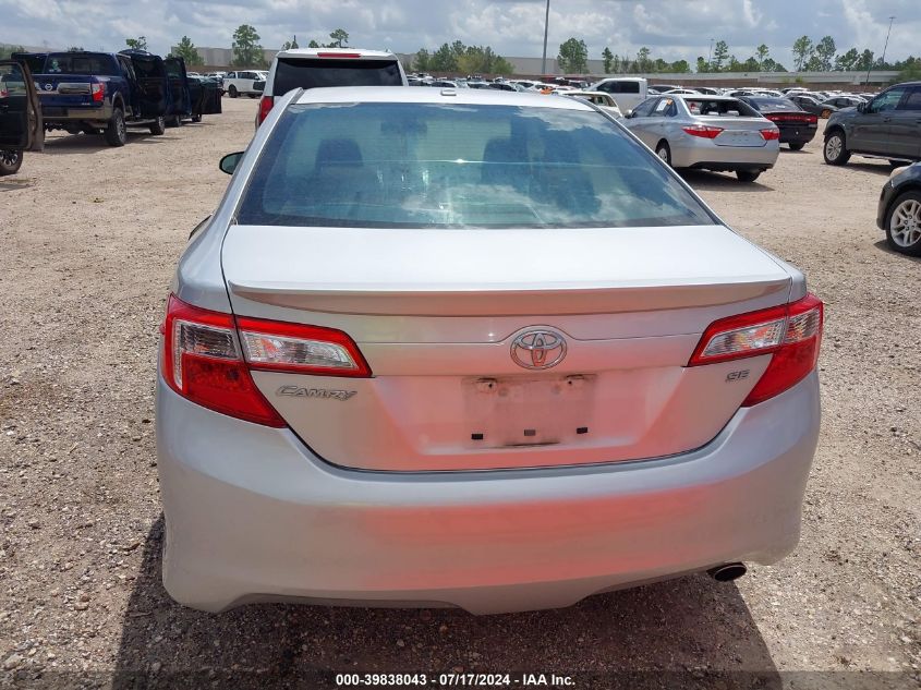 2012 Toyota Camry Se VIN: 4T1BF1FK2CU064202 Lot: 39838043