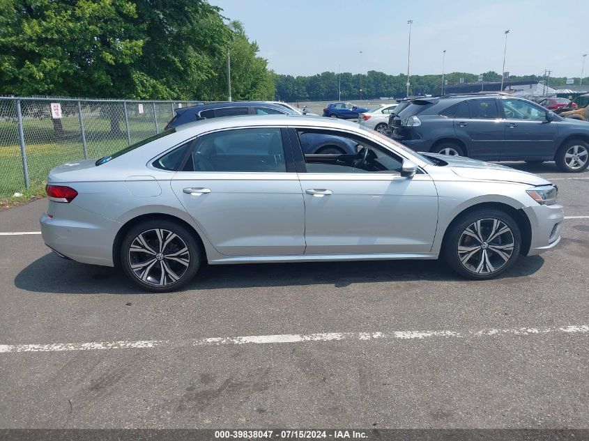 2020 VOLKSWAGEN PASSAT SEL - 1VWCA7A31LC009687