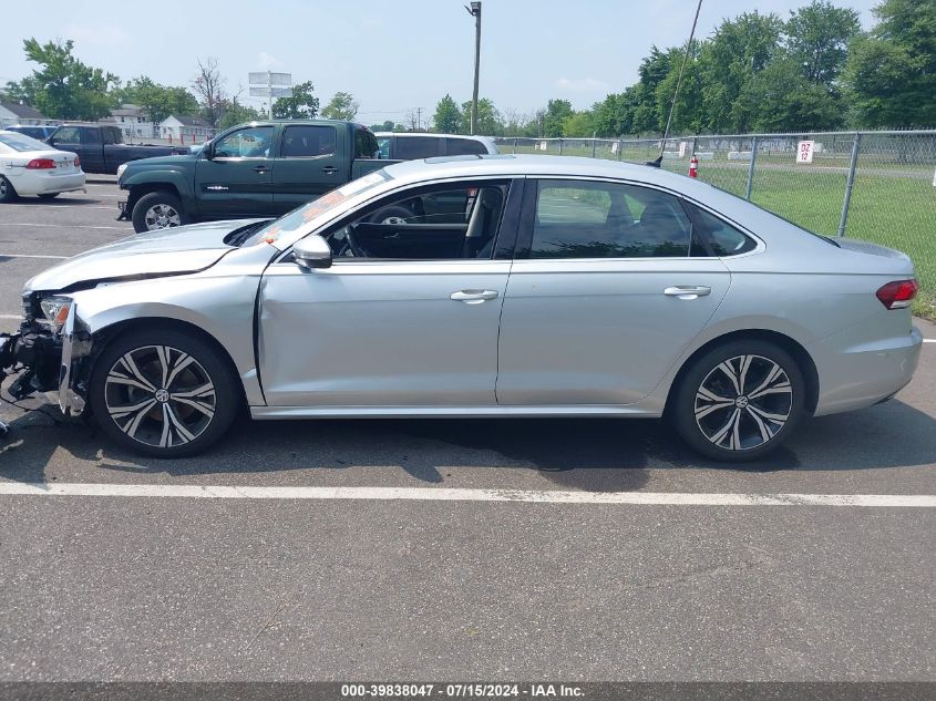 2020 VOLKSWAGEN PASSAT SEL - 1VWCA7A31LC009687