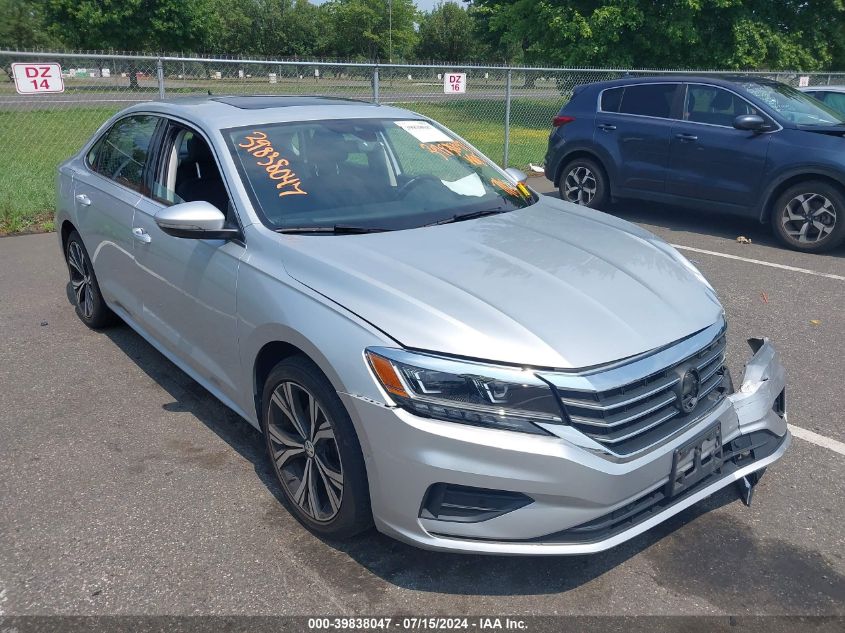 2020 VOLKSWAGEN PASSAT SEL - 1VWCA7A31LC009687