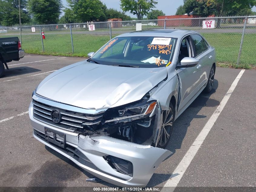 2020 VOLKSWAGEN PASSAT SEL - 1VWCA7A31LC009687