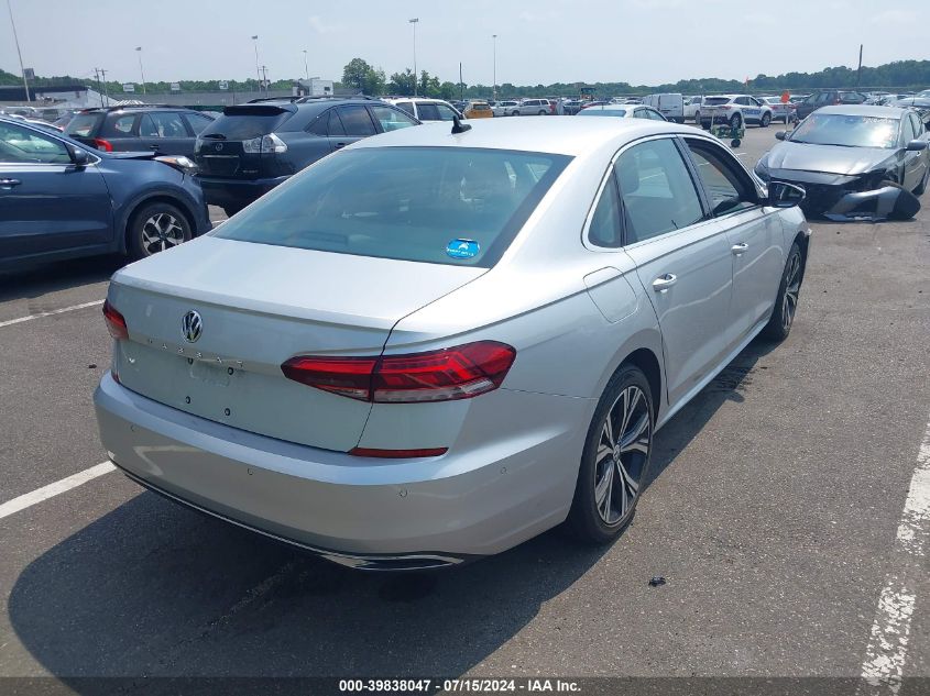 2020 VOLKSWAGEN PASSAT SEL - 1VWCA7A31LC009687