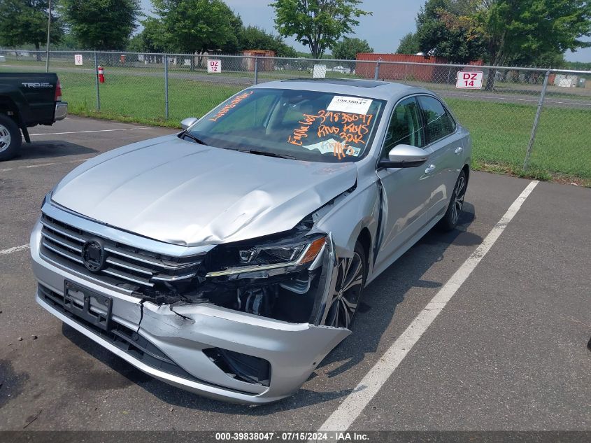 2020 VOLKSWAGEN PASSAT SEL - 1VWCA7A31LC009687