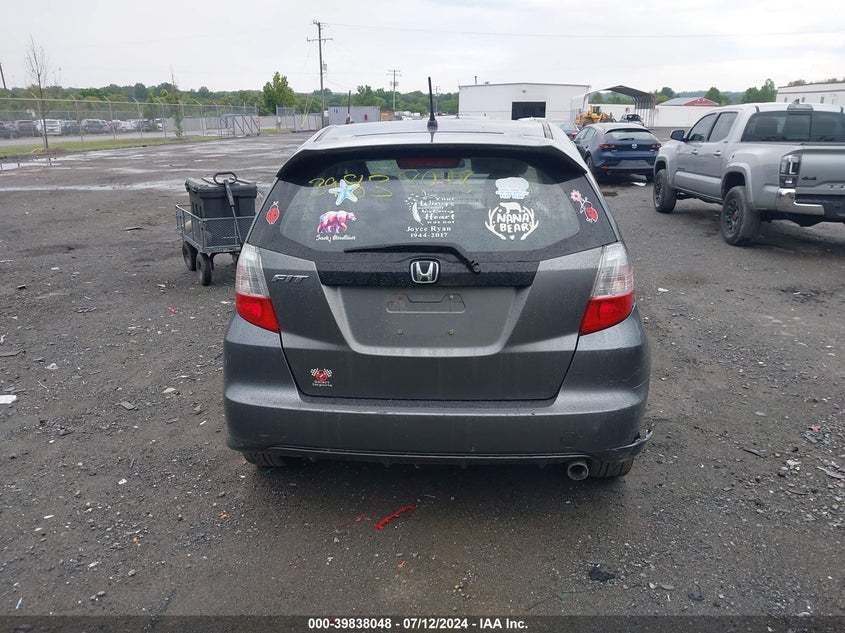 2013 Honda Fit Sport VIN: JHMGE8H52DC071217 Lot: 39838048