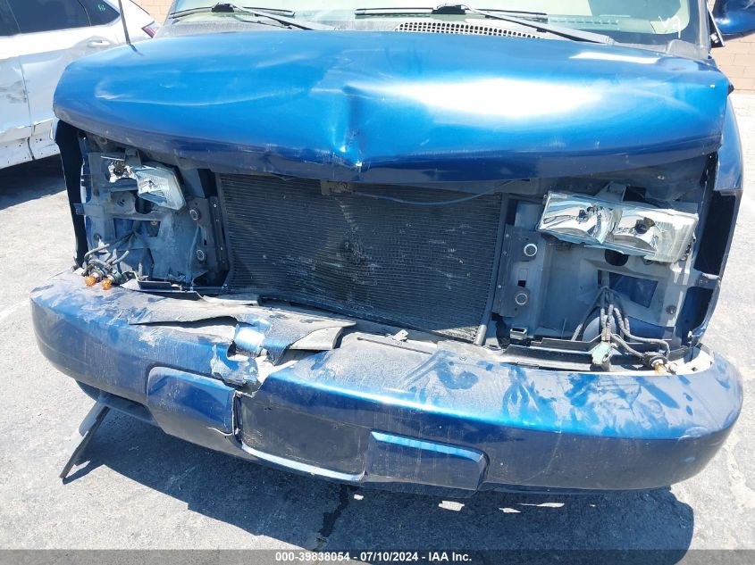 2001 Chevrolet Express Lt VIN: 1GNFG65R211237883 Lot: 39838054