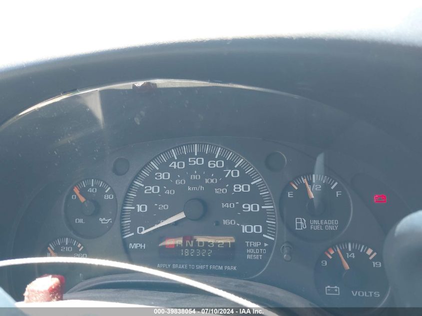 2001 Chevrolet Express Lt VIN: 1GNFG65R211237883 Lot: 39838054