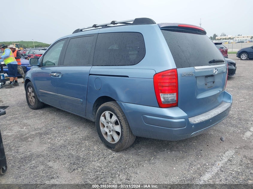 2008 Hyundai Entourage Gls/Limited VIN: KNDMC233186054443 Lot: 39838060