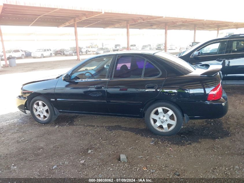 2006 Nissan Sentra 1.8S VIN: 3N1CB51D06L606788 Lot: 39838062