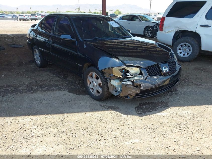 2006 Nissan Sentra 1.8S VIN: 3N1CB51D06L606788 Lot: 39838062