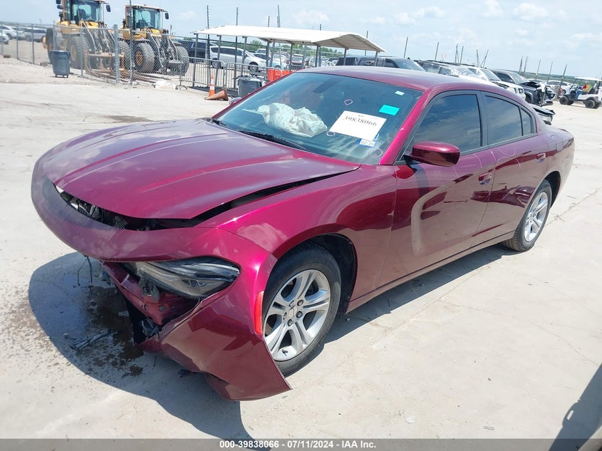 VIN 2C3CDXBG2JH142579 2018 DODGE CHARGER SXT