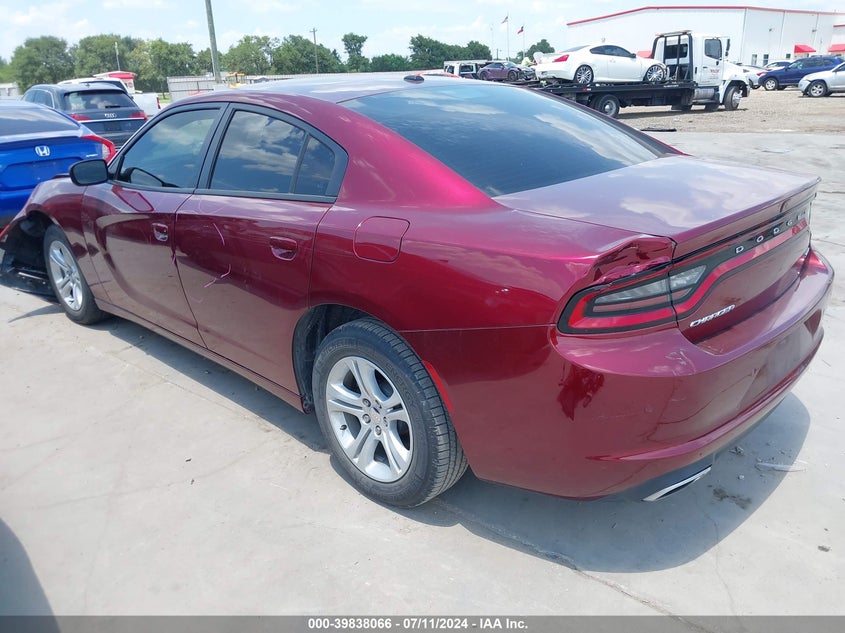 VIN 2C3CDXBG2JH142579 2018 DODGE CHARGER SXT