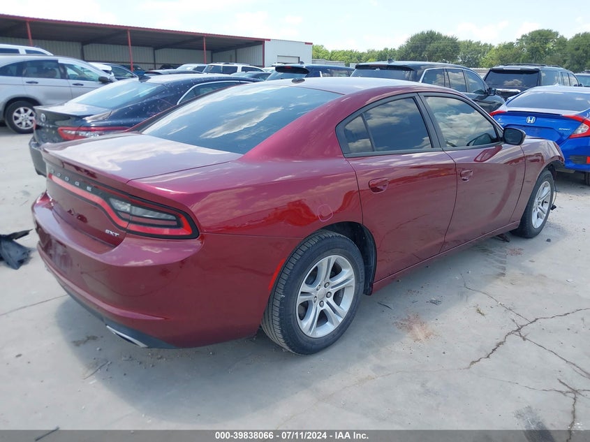 VIN 2C3CDXBG2JH142579 2018 DODGE CHARGER SXT