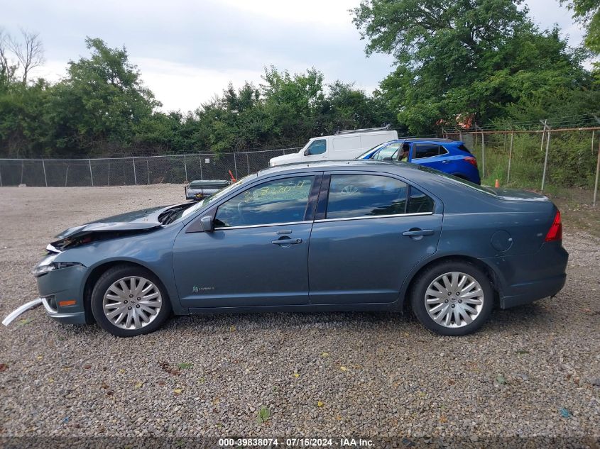 2012 Ford Fusion Hybrid VIN: 3FADP0L30CR351049 Lot: 39838074