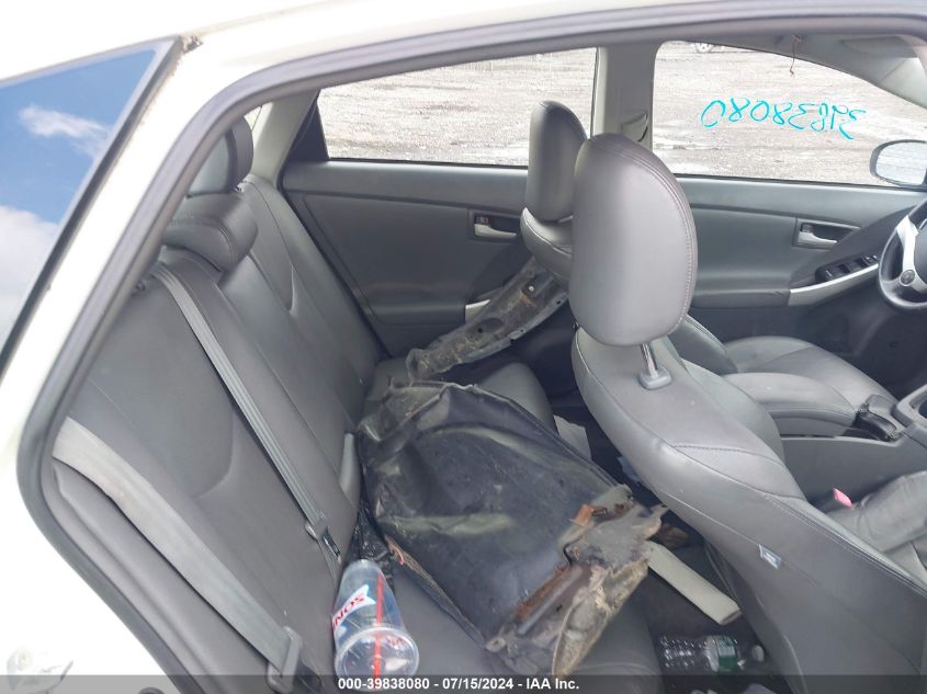 2010 Toyota Prius Iv VIN: JTDKN3DU0A0020680 Lot: 39838080