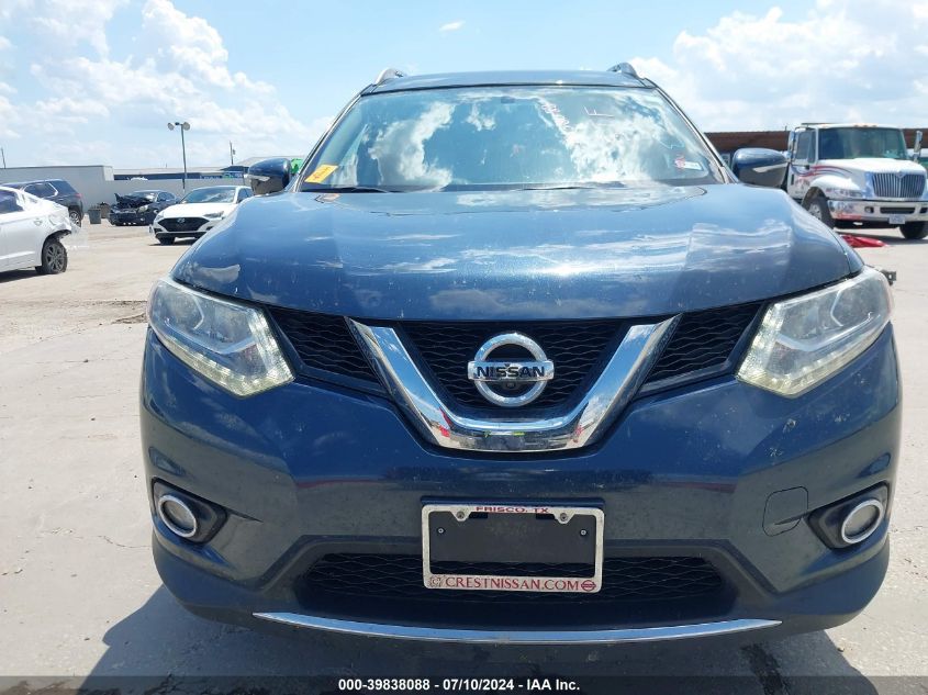 2015 Nissan Rogue Sl VIN: 5N1AT2MV7FC787934 Lot: 39838088