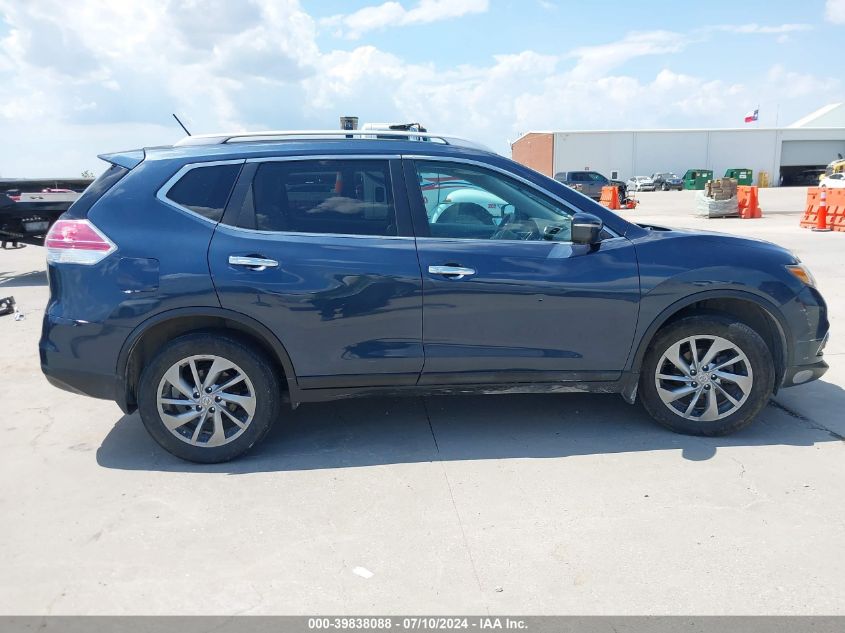 2015 Nissan Rogue Sl VIN: 5N1AT2MV7FC787934 Lot: 39838088