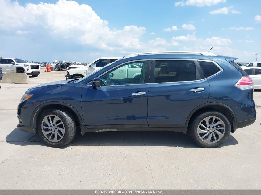 2015 Nissan Rogue Sl VIN: 5N1AT2MV7FC787934 Lot: 39838088