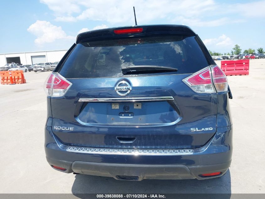 2015 Nissan Rogue Sl VIN: 5N1AT2MV7FC787934 Lot: 39838088