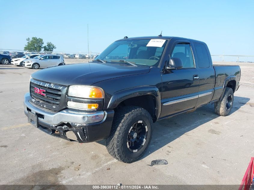 2004 GMC Sierra 1500 Sle VIN: 2GTEK19T141393729 Lot: 39838112