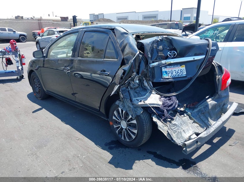 2010 Toyota Yaris VIN: JTDBT4K38A1354231 Lot: 39838117