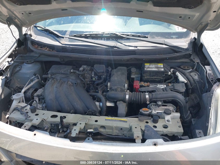 2013 Nissan Versa 1.6 Sv VIN: 3N1CN7AP4DL864046 Lot: 39838124