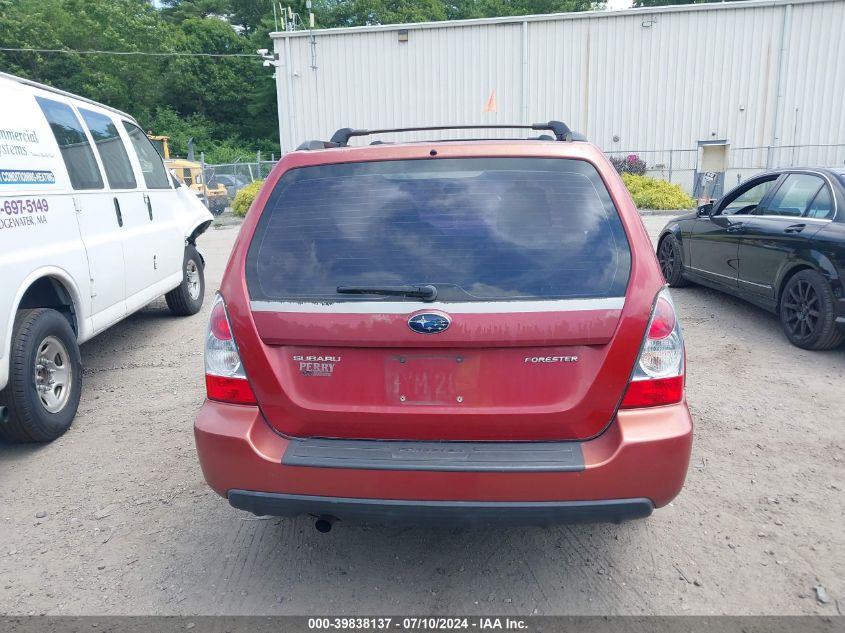 2006 Subaru Forester 2.5X VIN: JF1SG65656H728966 Lot: 39838137