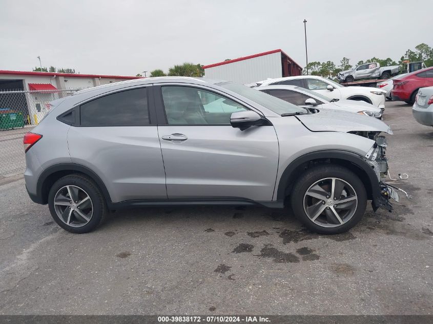 2022 Honda Hr-V 2Wd Ex-L VIN: 3CZRU5H7XNM713271 Lot: 39838172