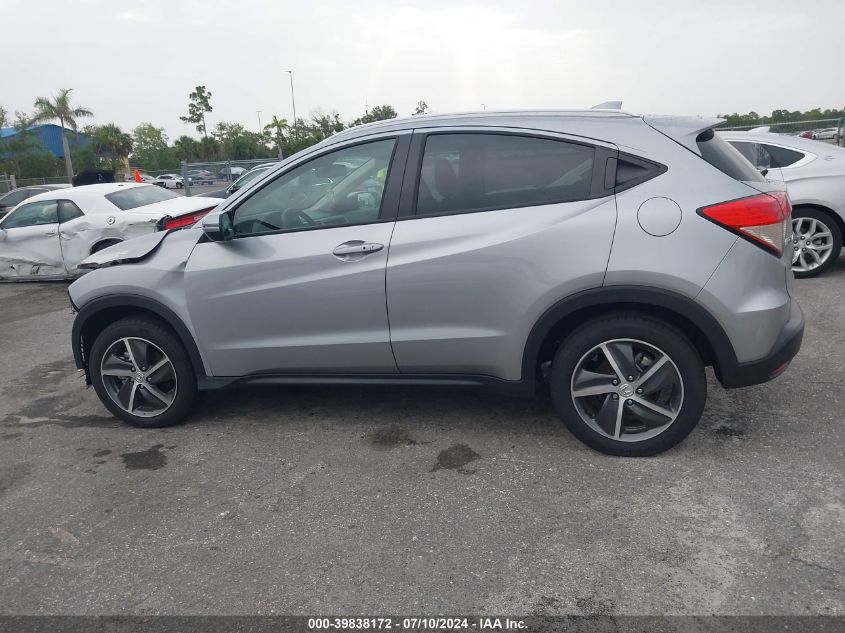 2022 Honda Hr-V 2Wd Ex-L VIN: 3CZRU5H7XNM713271 Lot: 39838172