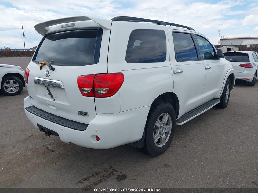2008 Toyota Sequoia Limited 5.7L V8 VIN: 5TDZY68A48S000771 Lot: 39838189