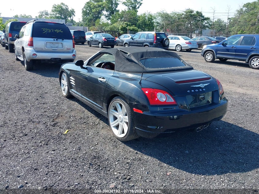 2005 Chrysler Crossfire Limited VIN: 1C3AN65L55X020498 Lot: 39838192