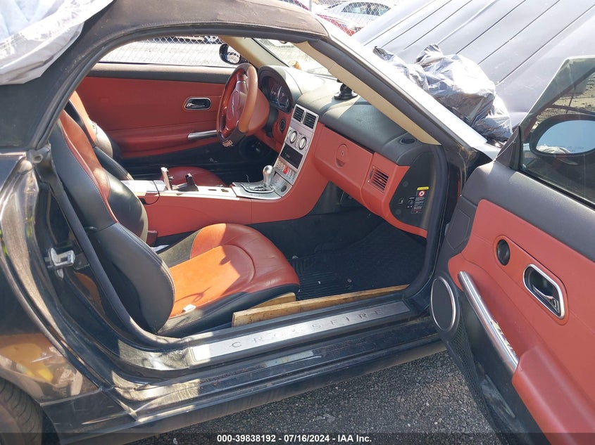 2005 Chrysler Crossfire Limited VIN: 1C3AN65L55X020498 Lot: 39838192