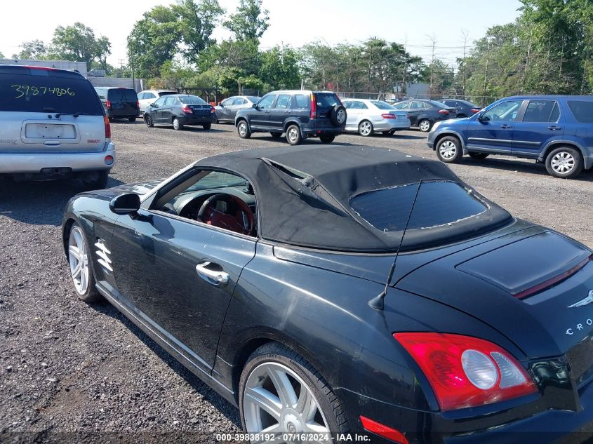 2005 Chrysler Crossfire Limited VIN: 1C3AN65L55X020498 Lot: 39838192