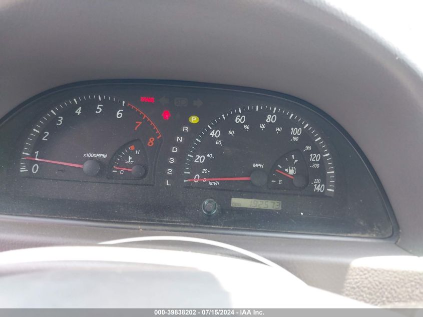 2004 Toyota Camry Le V6 VIN: 4T1BF32K54U066304 Lot: 39838202