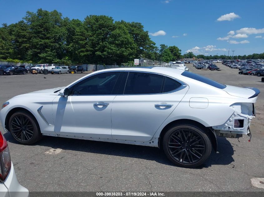 2019 Genesis G70 3.3T Advanced VIN: KMTG74LE3KU026002 Lot: 39838203