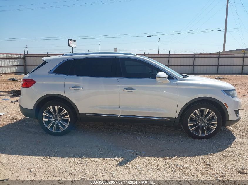 2016 Lincoln Mkx Reserve VIN: 2LMTJ8LR9GBL45815 Lot: 39838205