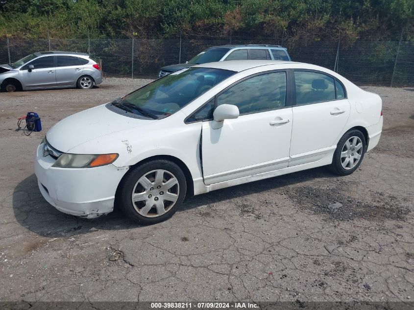 2HGFA16598H336657 | 2008 HONDA CIVIC