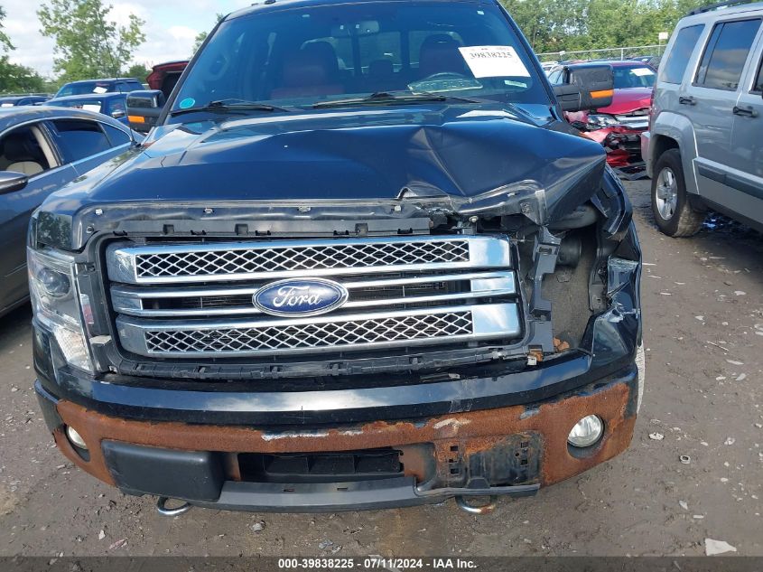 2013 Ford F-150 Limited VIN: 1FTFW1ET8DFD46611 Lot: 39838225