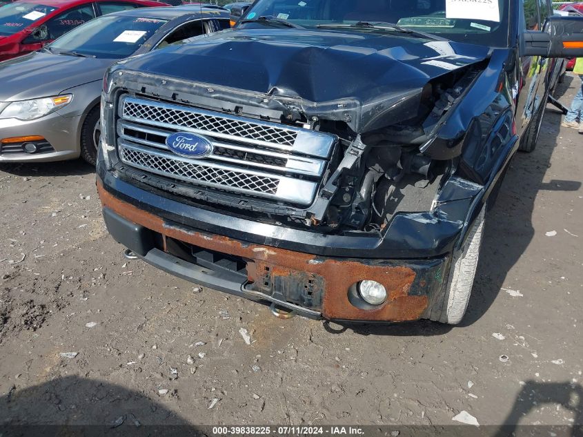 2013 Ford F-150 Limited VIN: 1FTFW1ET8DFD46611 Lot: 39838225