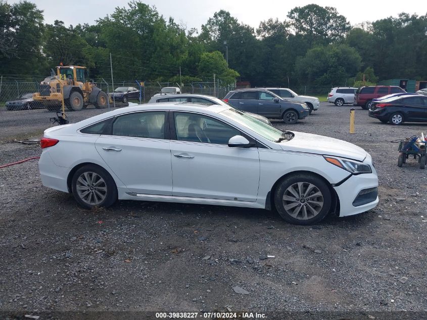 2017 Hyundai Sonata Sport/Limited VIN: 5NPE34AF8HH477734 Lot: 39838227