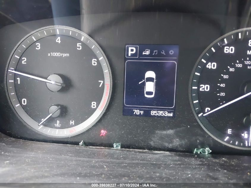 2017 Hyundai Sonata Sport/Limited VIN: 5NPE34AF8HH477734 Lot: 39838227